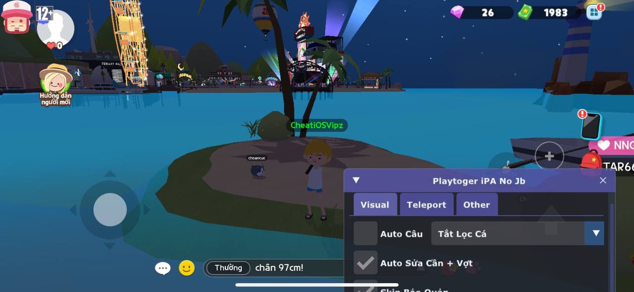 HACK PLAYTOGER VNG iOS